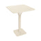 Luxembourg High Pedestal Table  option Latte Beige (Textured)