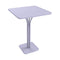 Luxembourg High Pedestal Table  option Marshmallow (Textured)