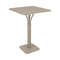 Luxembourg High Pedestal Table  option Nutmeg (Speckled Textured)