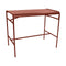 Luxembourg High Table  option Red Ochre (Textured)