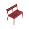 Luxembourg Kid Bench  option Chili Red (Textured)