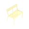 Luxembourg Kid Bench  option Frosted Lemon (Textured)