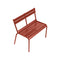 Luxembourg Kid Bench  option Red Ochre (Textured)