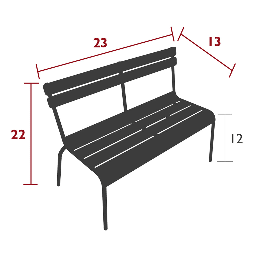 Luxembourg Kid Outdoor Bench