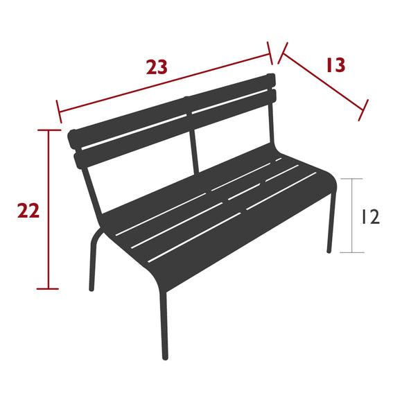 Luxembourg Kid Outdoor Bench