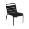Luxembourg Lounge Chair (Set of 2)  option Liquorice (Textured)