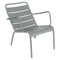 Luxembourg Low Chair (Set of 2)  option Lapilli Grey (Textured)