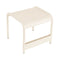 Luxembourg Low Outdoor Table/Footrest  option Latte Beige (Textured)