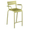Luxembourg Stool with Arms (Set of 2)  option Willow Green (Speckled Textured)