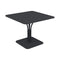 Luxembourg Pedestal Table  option Anthracite (Speckled Textured)