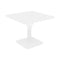 Luxembourg Pedestal Table  option Cotton (Textured)