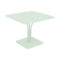 Luxembourg Pedestal Table  option Ice Mint (Textured)
