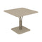 Luxembourg Pedestal Table  option Nutmeg (Speckled Textured)
