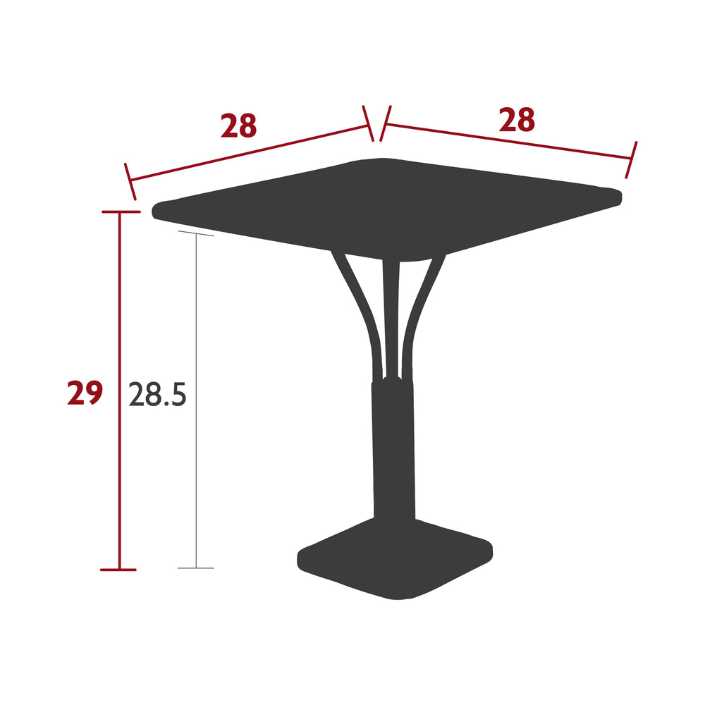 Luxembourg Pedestal Table