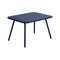 Luxembourg Rectangular Kid Table  option Deep Blue (Textured)