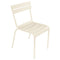 Luxembourg Outdoor Side Chair (Set of 2)  option Latte Beige (Textured)