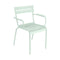 Luxembourg STEEL Armchair (Set of 2)  option Ice Mint (Textured)