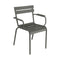 Luxembourg STEEL Armchair (Set of 2)  option Rosemary (Textured)