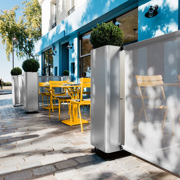 Luxembourg STEEL Armchair (Set of 2)