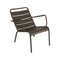 Luxembourg Low STEEL Armchair (Set of 2)  option Tonka