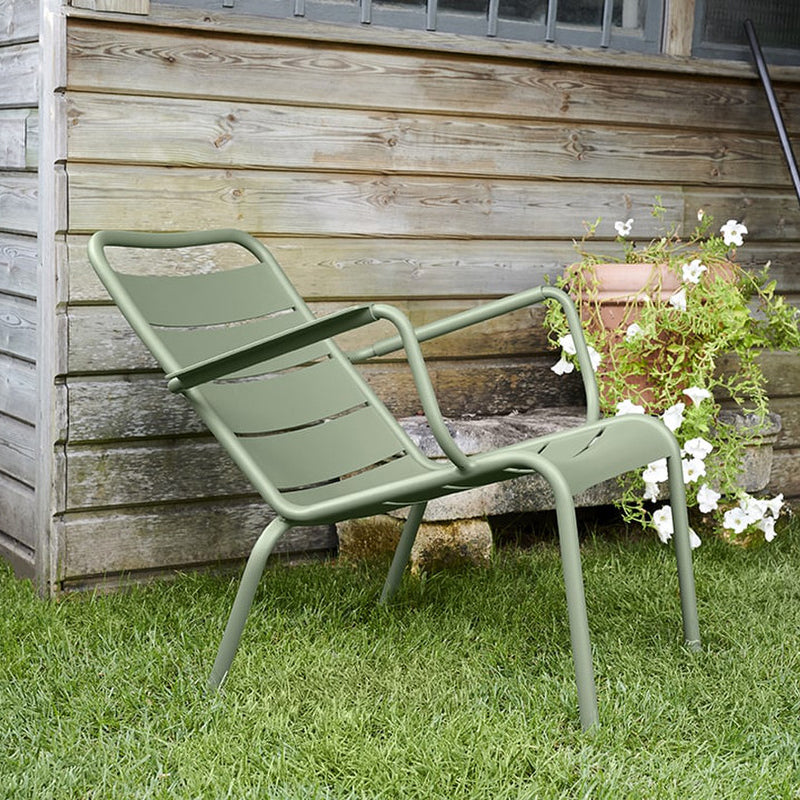 Luxembourg Low STEEL Armchair (Set of 2)