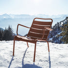 Luxembourg Low STEEL Armchair (Set of 2)