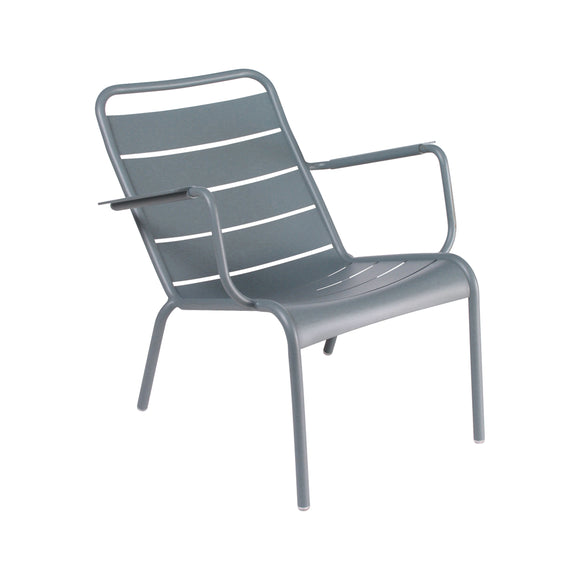 Luxembourg Low STEEL Armchair (Set of 2)