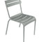 Luxembourg STEEL Side Chair (Set of 2)  option Lapilli Grey (Textured)
