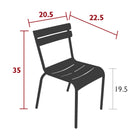 Luxembourg STEEL Side Chair (Set of 2)