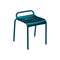 Luxembourg Stool  option Acapulco Blue (Textured)