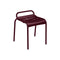Luxembourg Stool  option Black Cherry (Textured)