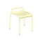 Luxembourg Stool  option Frosted Lemon (Textured)
