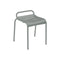 Luxembourg Stool  option Lapilli Grey (Textured)