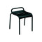 Luxembourg Stool  option Liquorice (Textured)