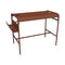 Luxembourg Work High Table  option Red Ochre (Textured)