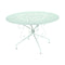 Montmartre Perforated Table  option Ice Mint (Textured)