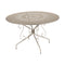 Montmartre Perforated Table  option Nutmeg (Speckled Textured)