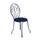 Montmartre Side Chair (Set of 2)  option Deep Blue (Textured)