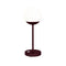 MOOON! Glass Diffuser Table Lamp  option Black Cherry (Textured)