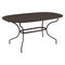 Opera Plus Oval Dining Table  option Tonka