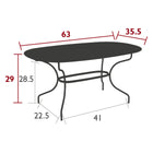 Opera Plus Oval Dining Table