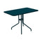 Petale Folding Table  option Acapulco Blue (Textured)