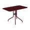 Petale Folding Table  option Black Cherry (Textured)