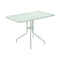Petale Folding Table  option Ice Mint (Textured)