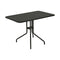 Petale Folding Table  option Liquorice (Textured)