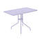 Petale Folding Table  option Marshmallow (Textured)