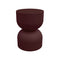 Piapolo Stool  option Black Cherry (Textured)