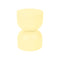 Piapolo Stool  option Frosted Lemon (Textured)