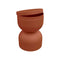 Piapolo Stool  option Red Ochre (Textured)