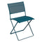 Plein Air Foldable Side Chair (Set of 2)  option Acapulco Blue (Textured) - Stereo Fabric